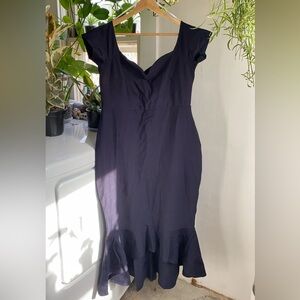 Lulus Off Shoulder Midi Dress